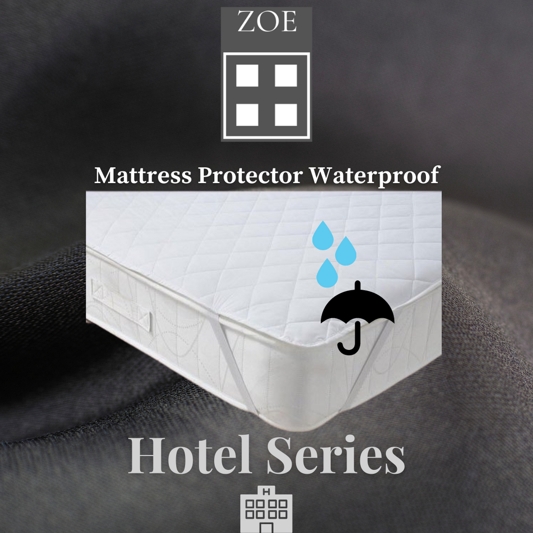Mattress Protector Waterproof Hotel Quality - Super Single / Queen / King - Zoe Home®
