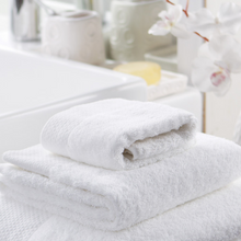 Load image into Gallery viewer, 100% Egyptian Cotton Hand Towel White - Hotel Quality - Zoe Home®
