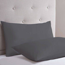 Load image into Gallery viewer, Pillowcase Plain Grey - Hotel Quality - Zoe Home®
