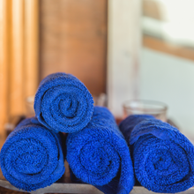 Load image into Gallery viewer, 100% Cotton Bath Towel Blue 500 Grams  - Hotel Quality - Zoe Home®
