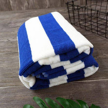 Load image into Gallery viewer, 100% Cotton Swimming Pool Towel Blue 600 Grams  - Hotel Quality - Zoe Home®
