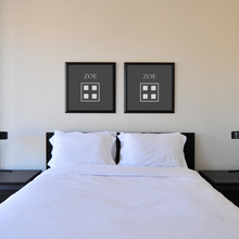 Load image into Gallery viewer, Zoe 100% Egyptian Cotton Pillowcase Hotel Quality - Plain White / Flange with Embroidery - Zoe Home®

