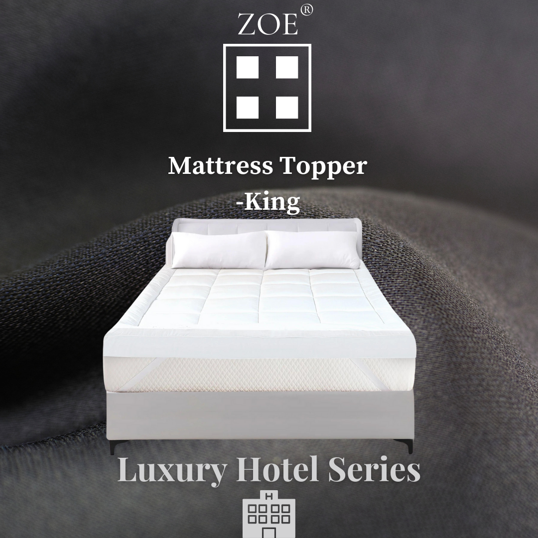 Zoe Home Mattress Topper Hotel Quality - Super Single/Queen/King