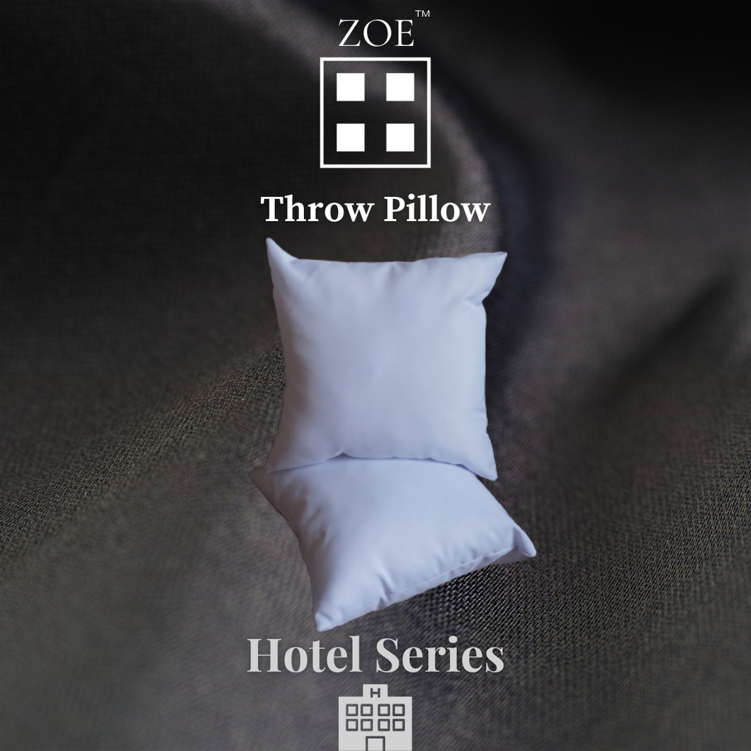 Throw Pillow Microfibre - Hotel Quality - Zoe Home®