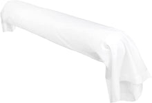 Load image into Gallery viewer, Zoe Egyptian Cotton Bolster Case Plain White - Hotel Quality - Zoe Home®
