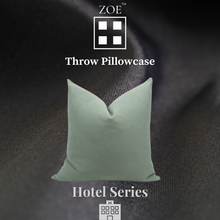 Load image into Gallery viewer, Throw Pillowcase Forest Green - Hotel Quality - Zoe Home®
