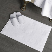 Load image into Gallery viewer, 100% Cotton Bath Mat White 200 Grams  - Hotel Quality - Zoe Home®
