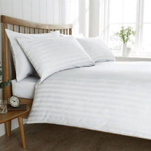 Load image into Gallery viewer, Pillowcase 3cm Satin Stripes - Hotel Quality - Zoe Home®
