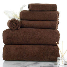 Load image into Gallery viewer, 100% Cotton Bath Towel Dark Brown 500 Grams  - Hotel Quality - Zoe Home®
