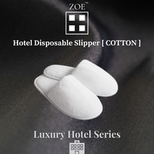 Load image into Gallery viewer, Zoe Hotel Luxury Thick Disposable Slipper - Indoor Slipper - Zoe Home®
