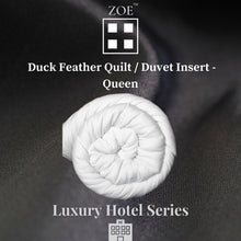 Load image into Gallery viewer, Duck Feather Duvet Insert/Quilt Hotel Quality - Super Single/Queen/King - Zoe Home®
