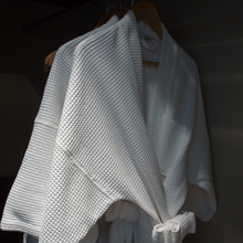 Load image into Gallery viewer, 100% Cotton Waffle Bathrobe - Hotel Quality - Zoe Home®
