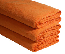 Load image into Gallery viewer, 100% Cotton Bath Towel Orange 500 Grams  - Hotel Quality - Zoe Home®
