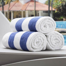 Load image into Gallery viewer, 100% Cotton Swimming Pool Towel Blue 600 Grams  - Hotel Quality - Zoe Home®
