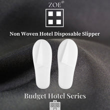 Load image into Gallery viewer, Non Woven Disposable Slipper - Hotel Quality - Zoe Home®
