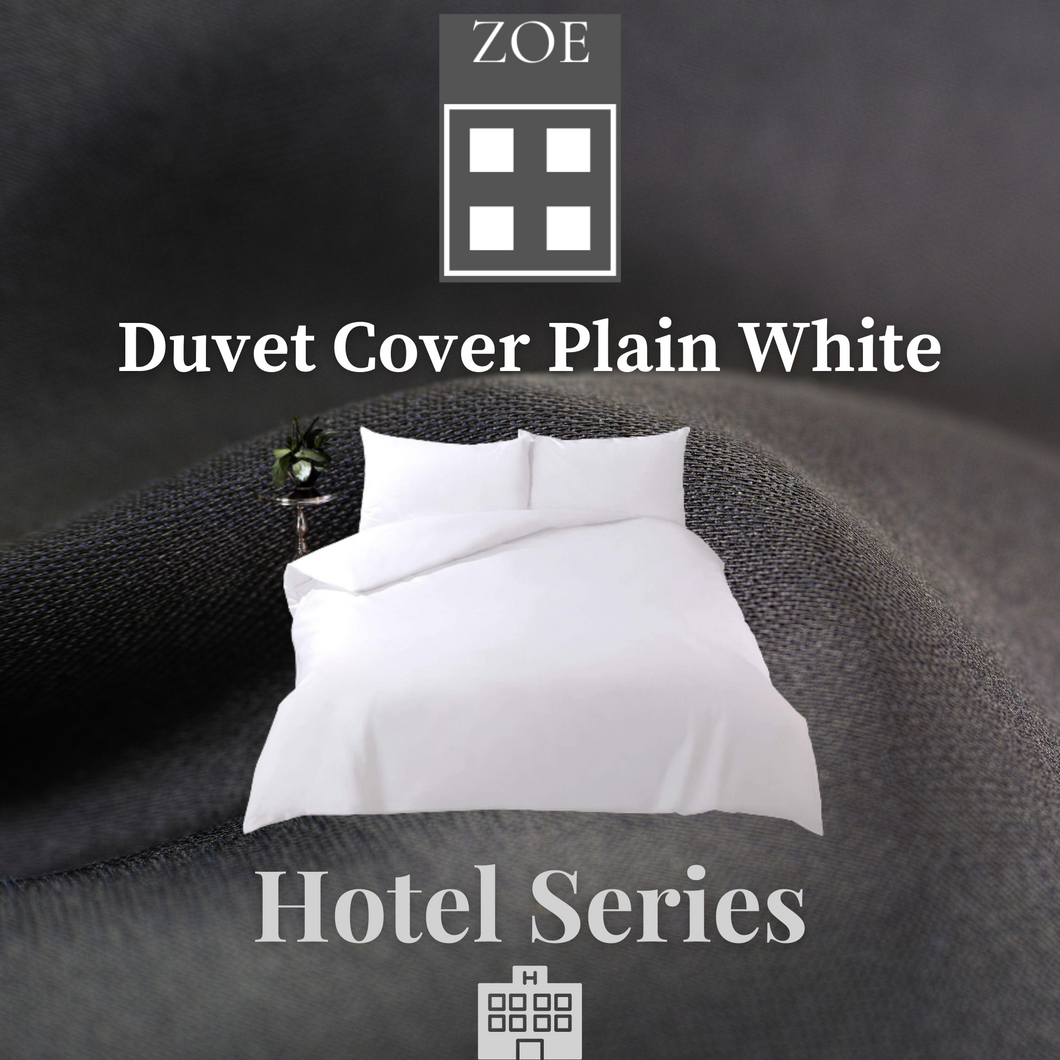 Duvet Cover Plain White